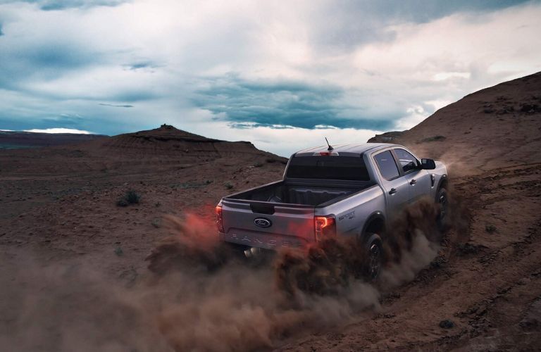 2024 Ford Range XLT driving in sand