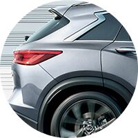 2019 INFINITI QX50 rear