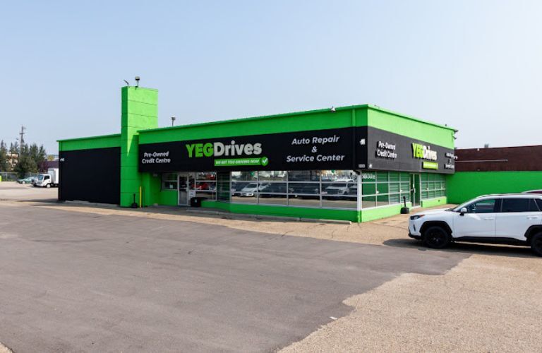 the service department of YEG Drives exterior view