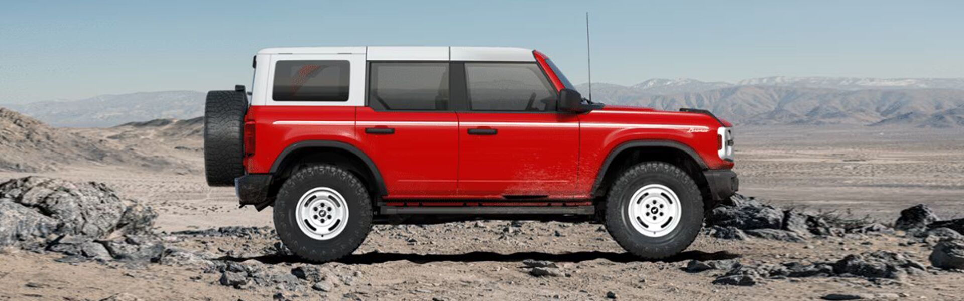 2023 Ford Bronco Heritage Edition side view