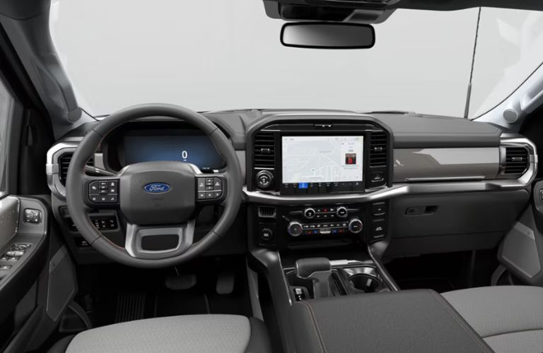 2026 Ford F-150 Lariat front interior