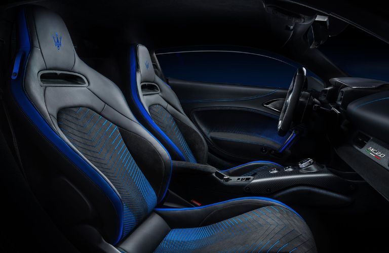 2022 Maserati MC20 interior front view