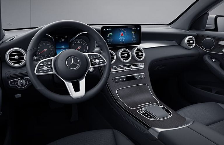 Sport interior appointment in the used Mercedes-Benz GLC 300 SUV