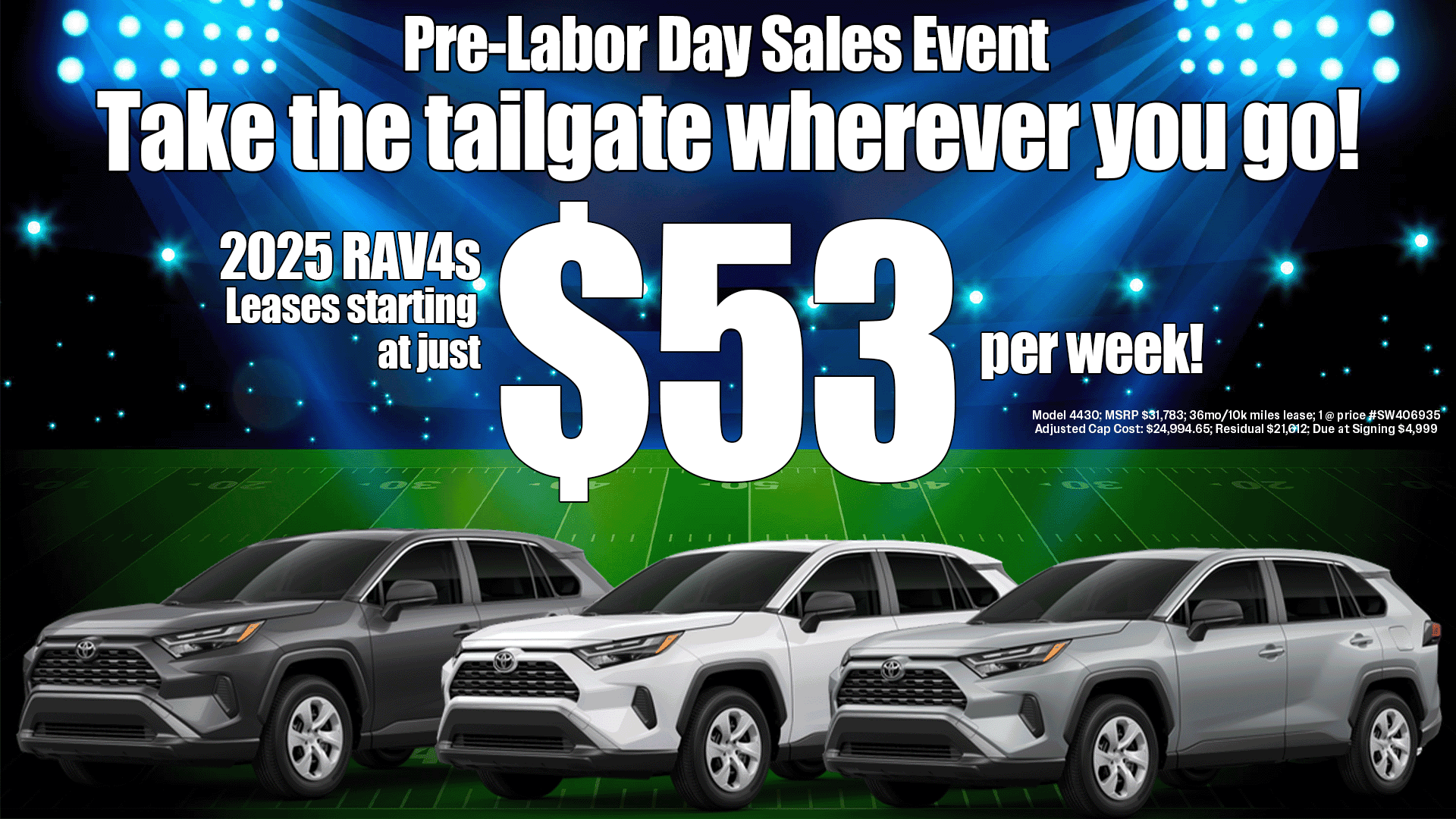 rav4 lease