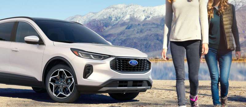 A front 3/4 view of the 2026 Ford Escape