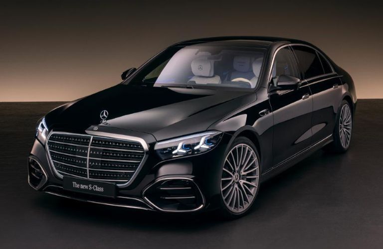 2026 Mercedes-Benz S-Class front and side view