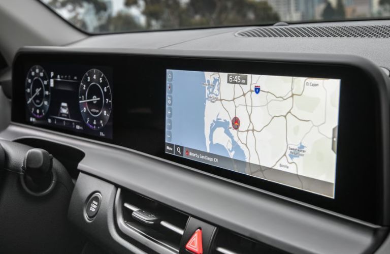 touchscreen of the 2026 Kia Seltos