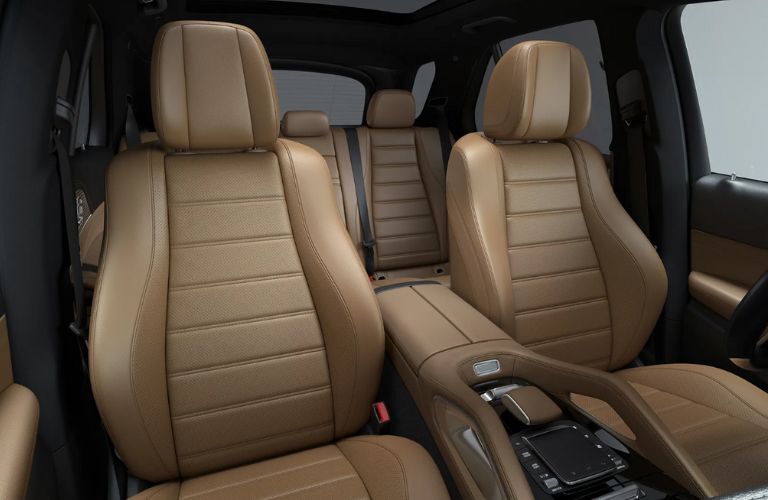 interior view of a Mercedes-Benz with MB-Tex interior