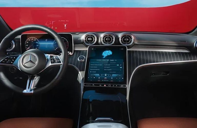 2023 Mercedes-Benz C 300 Sedan front interior