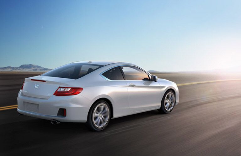 A Honda Accord on the road