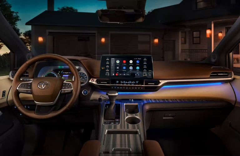 2023 Toyota Sienna front interior
