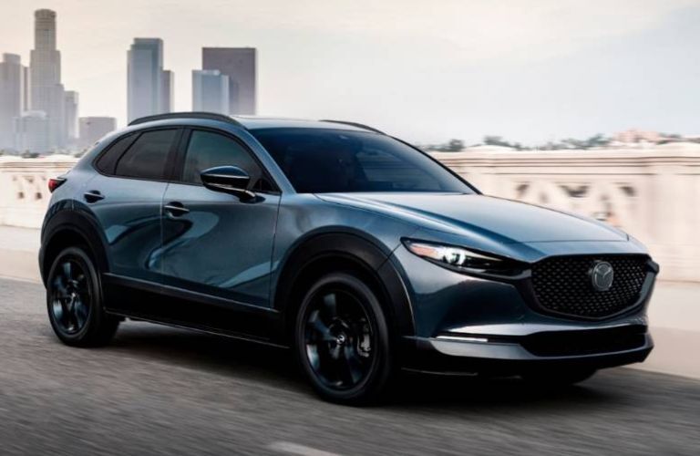 2026 Mazda CX-30 side and front view