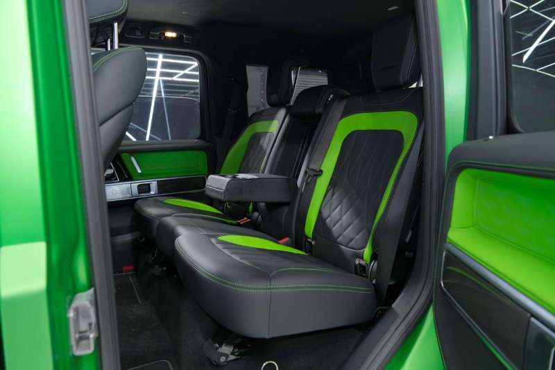The bespoke interior of the Mercedes-Benz G-Class Mansory Gronos