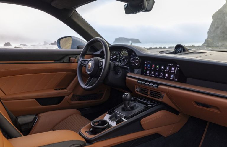 cockpit of the 2024 Porsche 911 S/T