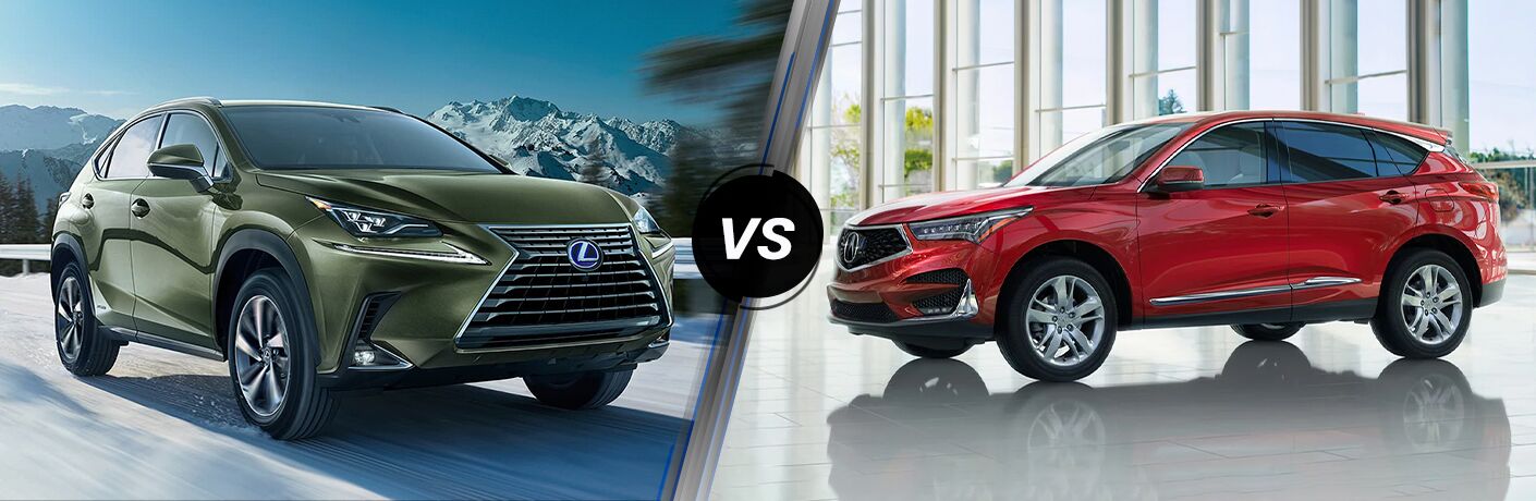 21 Lexus Nx Vs 21 Acura Rdx