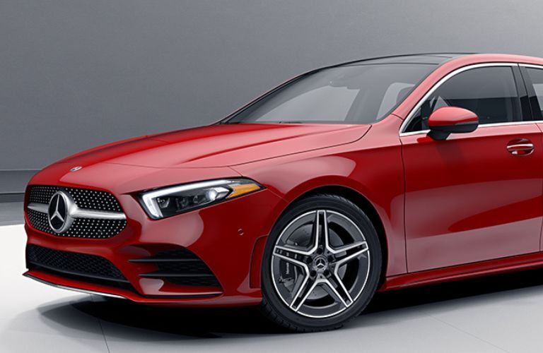 2022 MB A 220 Sedan front side exterior