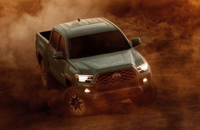 2022 Toyota Tacoma offroading