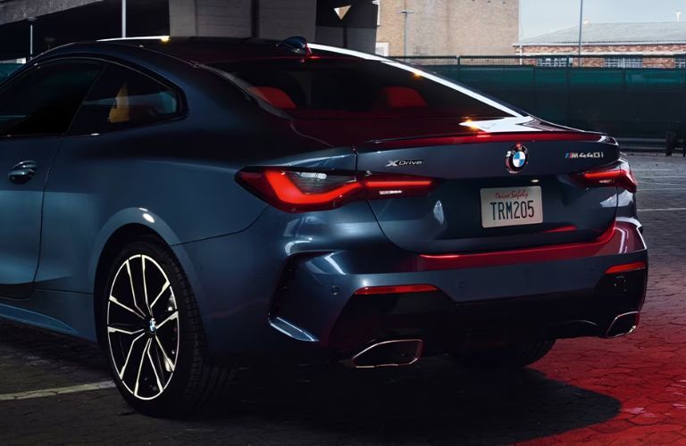 Rear fascia of the 2024 BMW 4 Series