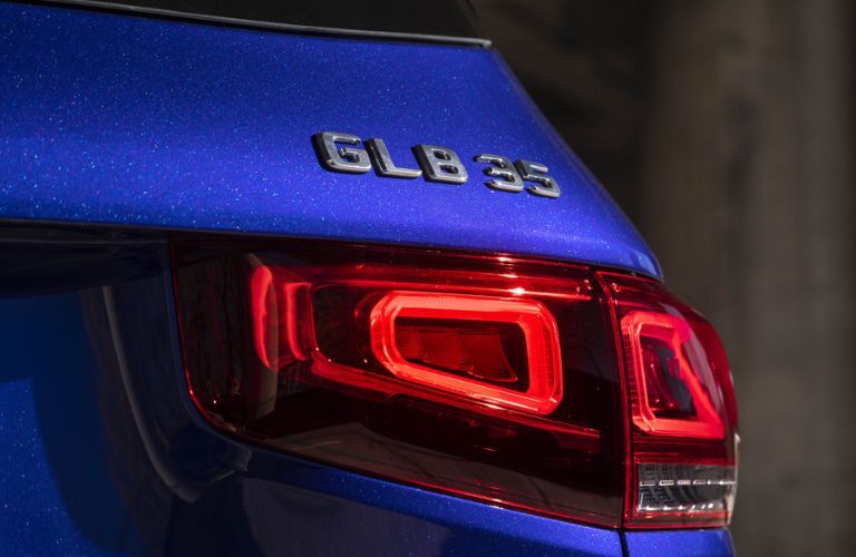 Tail light of the 2022 Mercedes-Benz AMG® GLB 35
