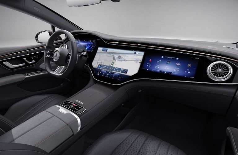 Interior Dashboard of the 2023 Mercedes-Benz EQS Sedan
