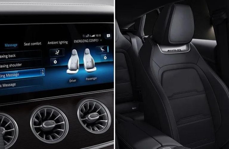 2024 Mercedes-AMG GT 53 4-door Coupe active multicontour front seats with massage