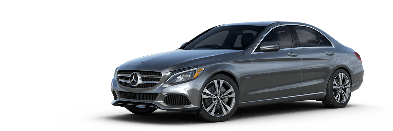 2018 Mercedes-Benz C-Class gray side view