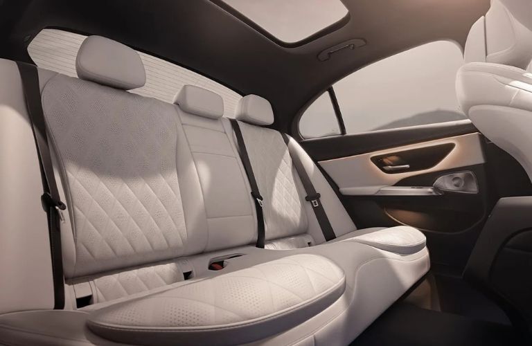 2026 Mercedes-Benz E-Class Sedan rear seats