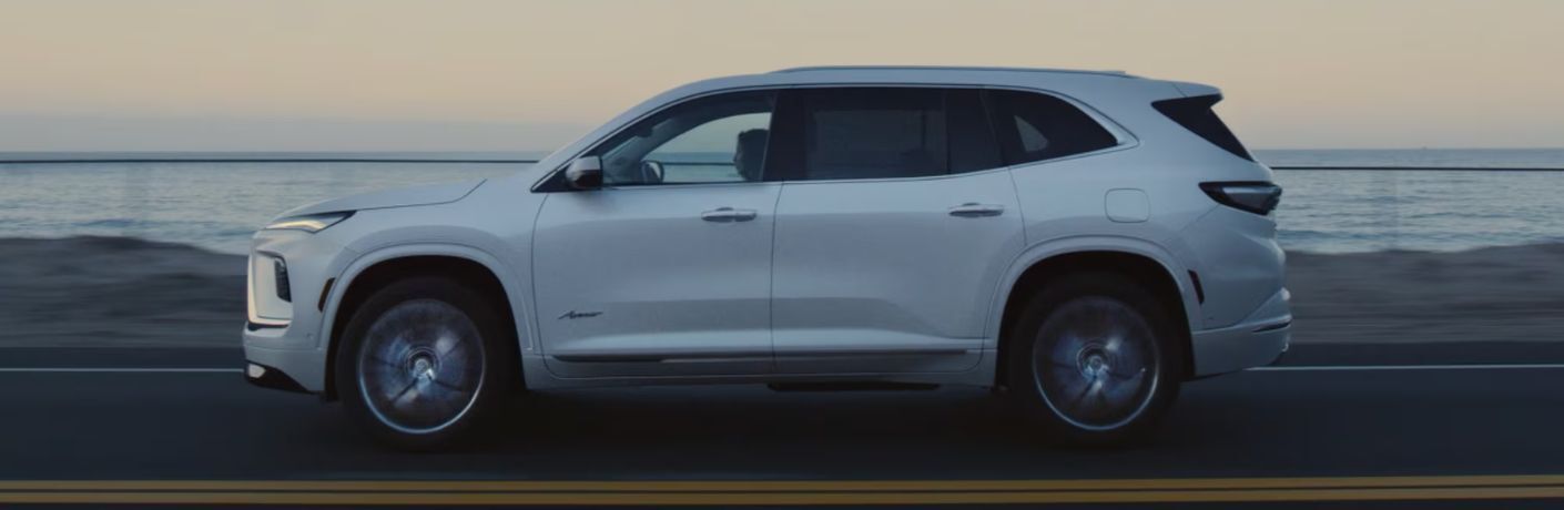 2026 Buick Enclave side view by water
