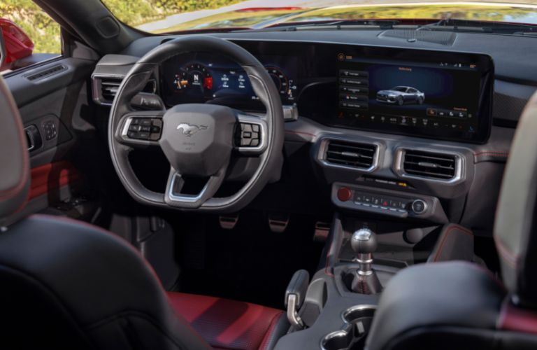 2024 Ford Mustang cabin view