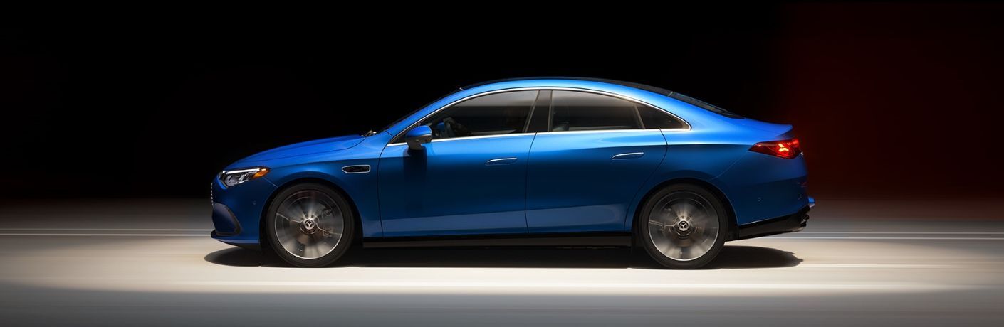 2027 Mercedes-Benz CLA Electric Sedan exterior side view