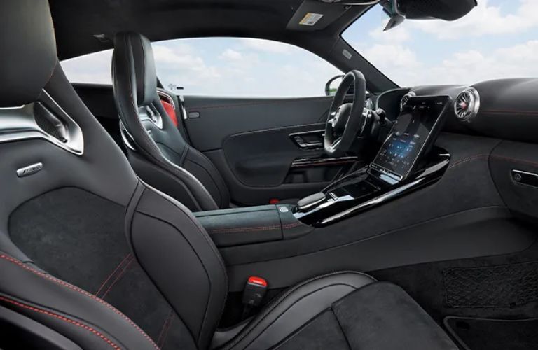 front seat view of the 2025 Mercedes-AMG GT 63 PRO 4MATIC®+ Concept Vehicle