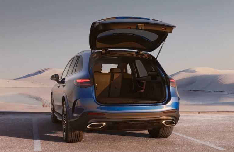 cargo area of the 2026 Mercedes-Benz GLC 350e 4MATIC® SUV
