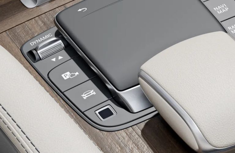 fingerprint sensor and touchpad of the 2025 Mercedes-Benz GLE 450 4MATIC® Coupe