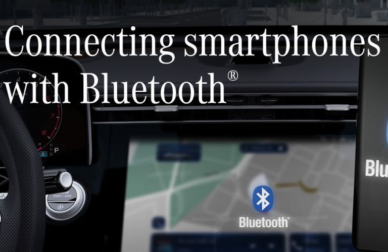 Bluetooth connection in a Mercedes-Benz