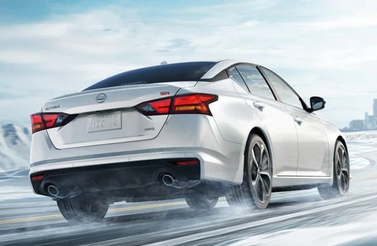 2025 Nissan Altima back and side view
