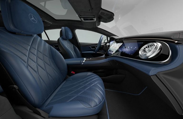 2026 Mercedes-Benz EQS front seats side view