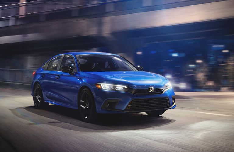 front quarter view of the 2024 Honda Civic