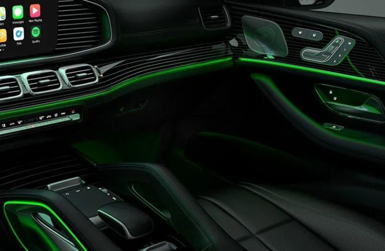 ambient lighting system of the 2025 Mercedes-Benz GLS 580 SUV