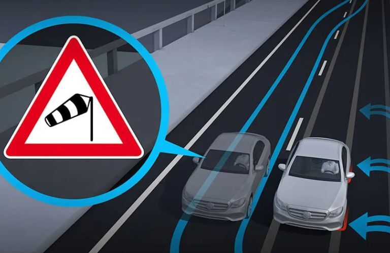 Mercedes-Benz Crosswind Assist