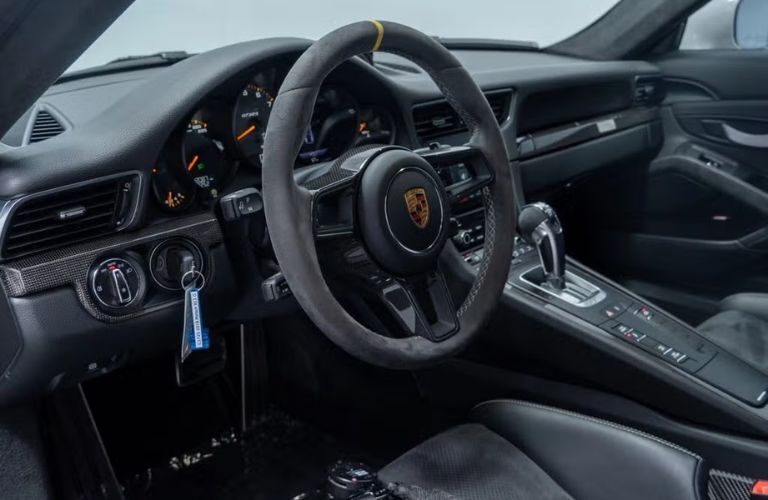 2019 Porsche GT3 RS cabin view