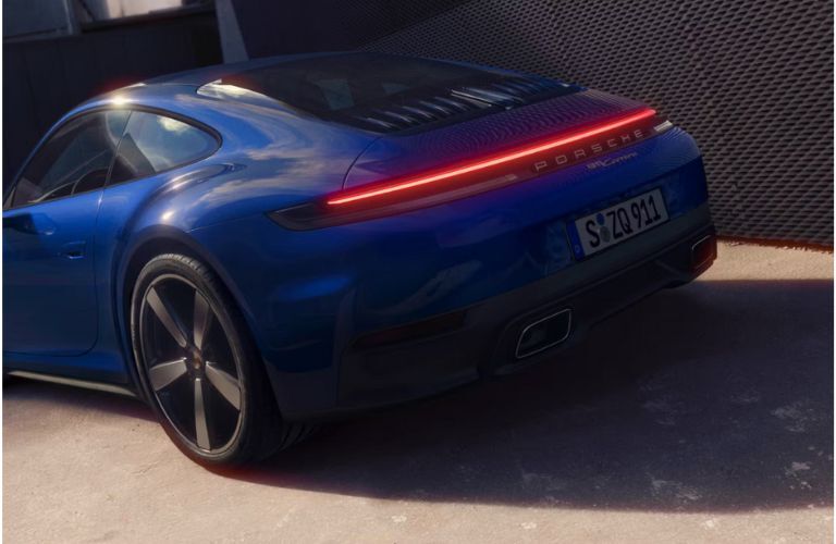 rear view of the 2026 Porsche 911 Carrera