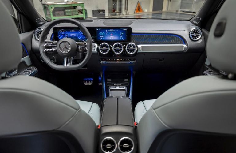 cockpit of the 2024 Mercedes-Benz EQB 350 4MATIC SUV