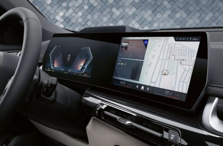 2027 BMW X1 touchscreen display