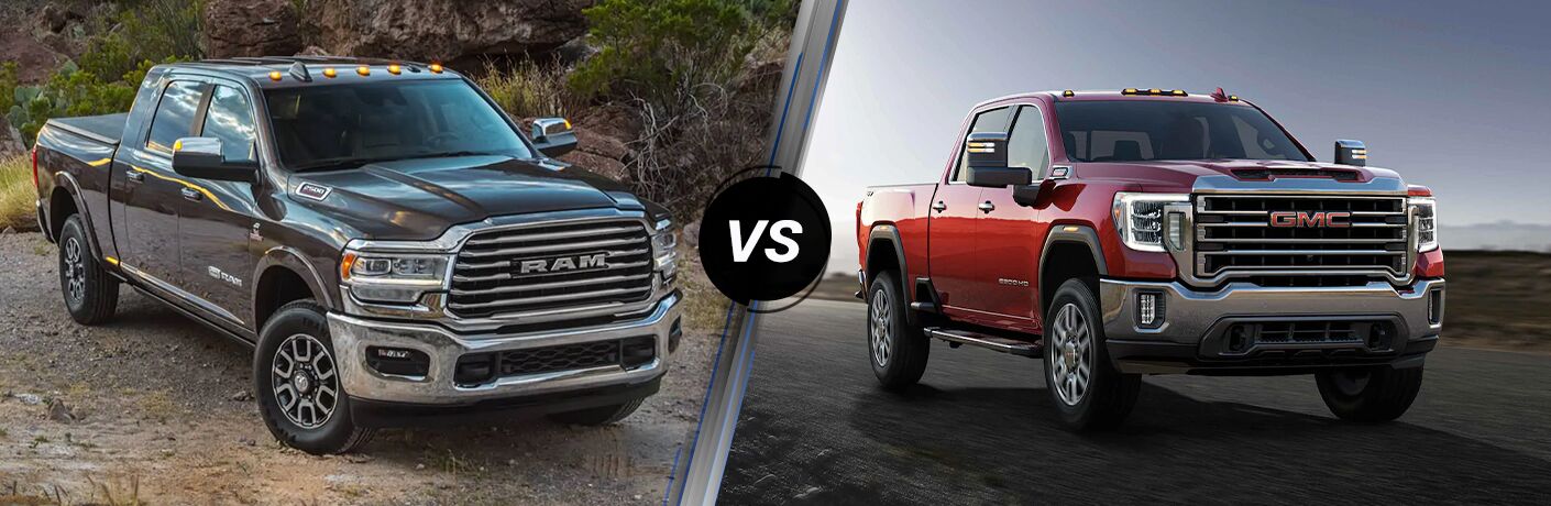 2021 RAM 2500 vs 2021 GMC Sierra 2500