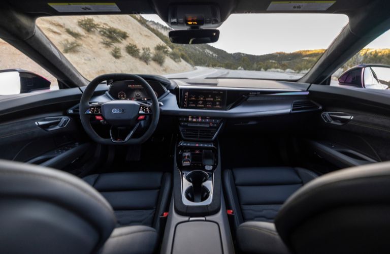 2025 Audi RS e-tron GT interior front dash