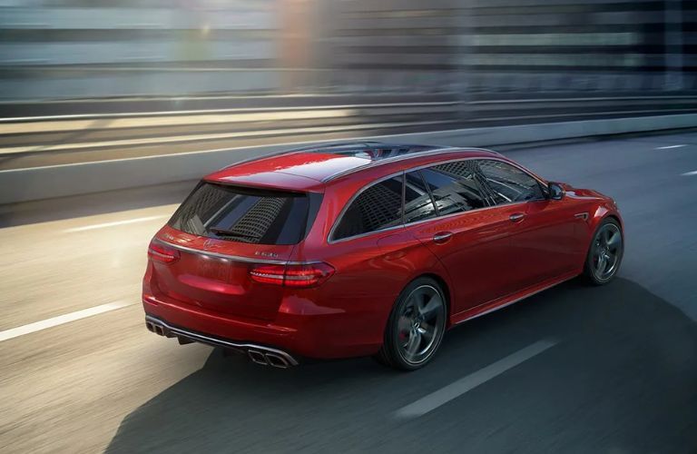 Rear View of the 2023 Mercedes-AMG E-Class Wagon