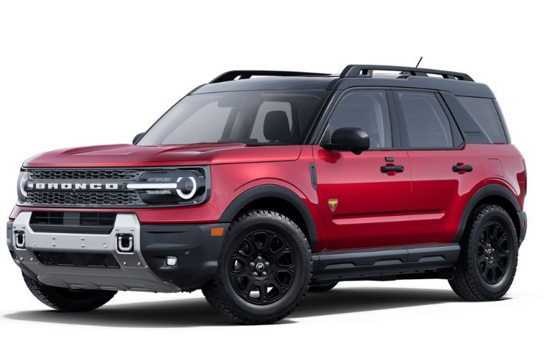 2025 Ford Bronco Sport Badlands front and side view