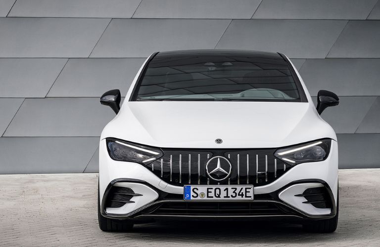 Front view of the 2023 Mercedes-AMG-EQE