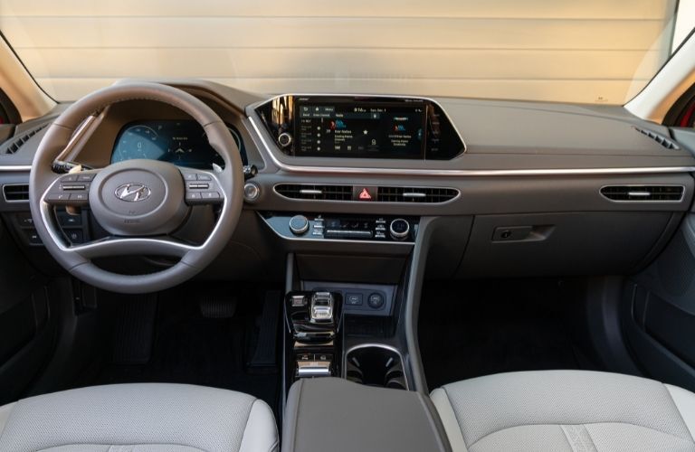 2021 Hyundai Sonata dashboard
