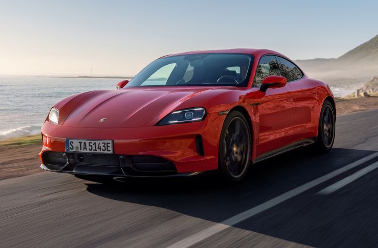 2027 Porsche Taycan exterior front view